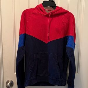 Old Navy Red and Blue Hoodie